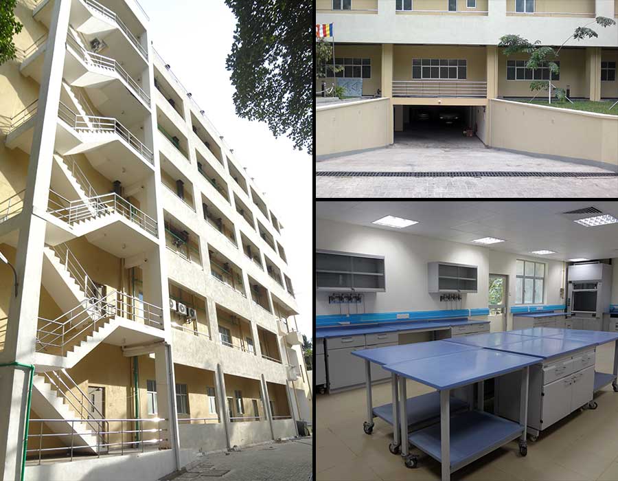 Design & Construction of Proposed Office and Laboratory Complex at Battaramulla for Department Government Analysis  